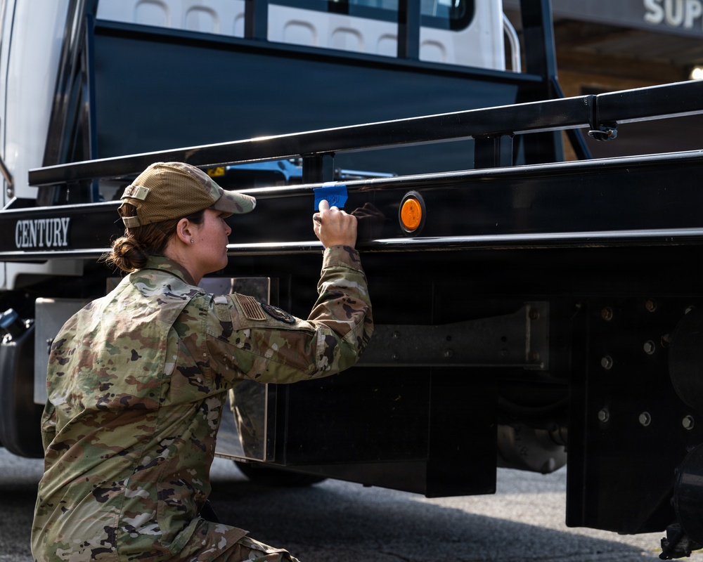 181st Logistics Readiness Squadron drill training