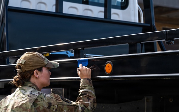 181st Logistics Readiness Squadron drill training