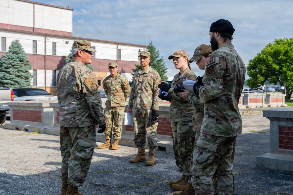 181st Logistics Readiness Squadron drill training