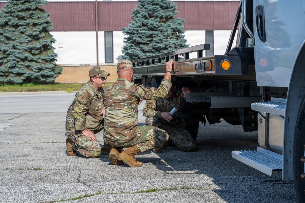181st Logistics Readiness Squadron drill training