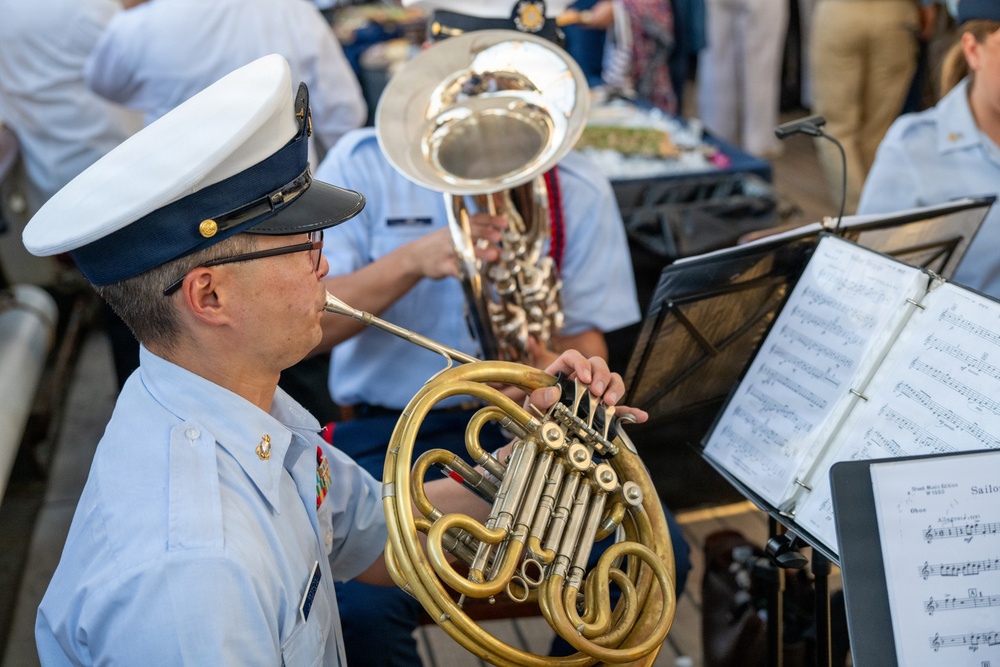 Coast Guard Cutter Eagle, senior leaders participate in Sail250 Virginia events