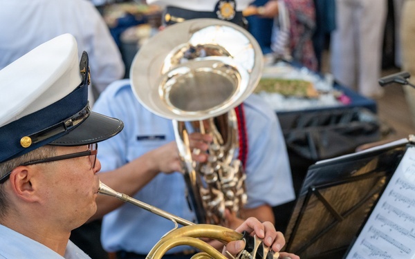 Coast Guard Cutter Eagle, senior leaders participate in Sail250 Virginia events