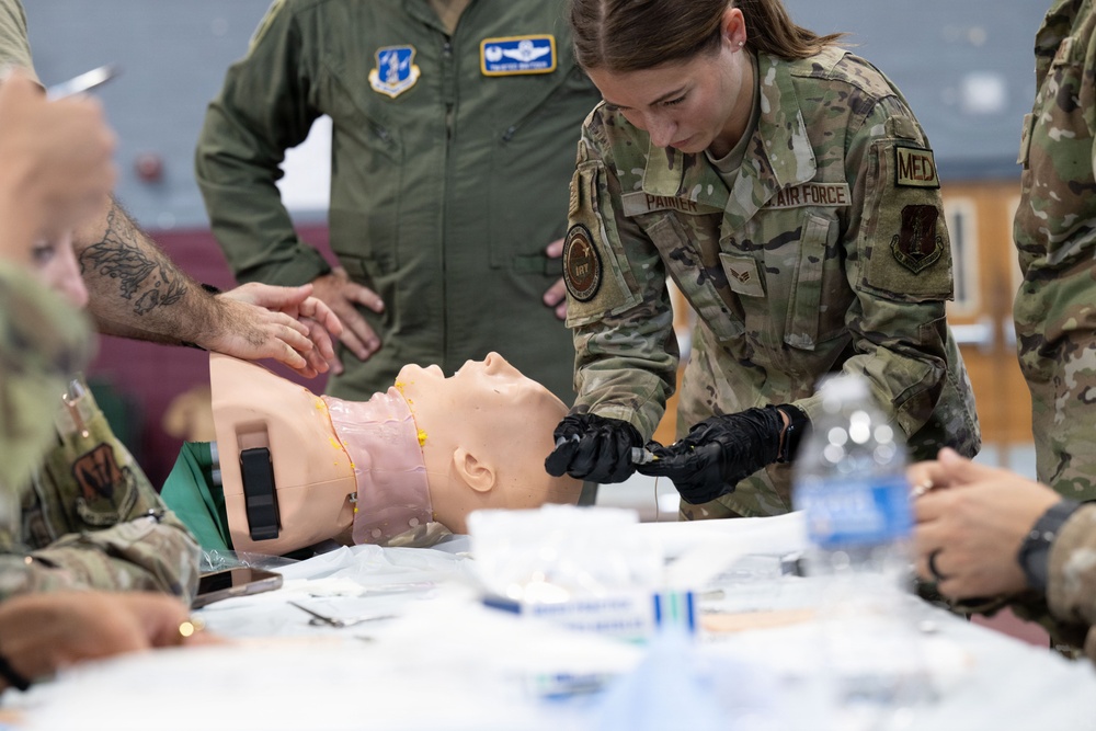 130th Medical Group Trains in Kentucky Community