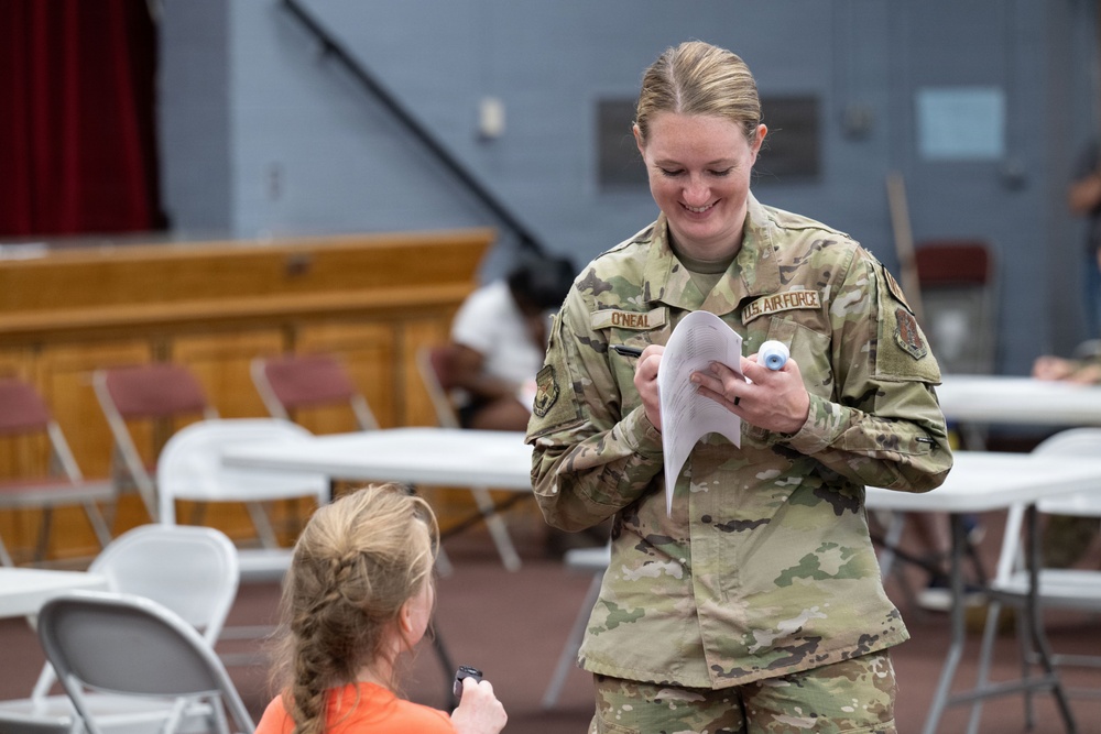 130th Medical Group Trains in Kentucky Community