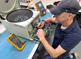 Diagnosing a centrifuge