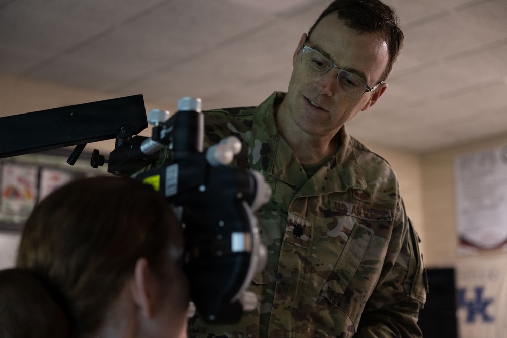 130th Medical Group Trains in Kentucky Community