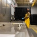 Rinsing a test