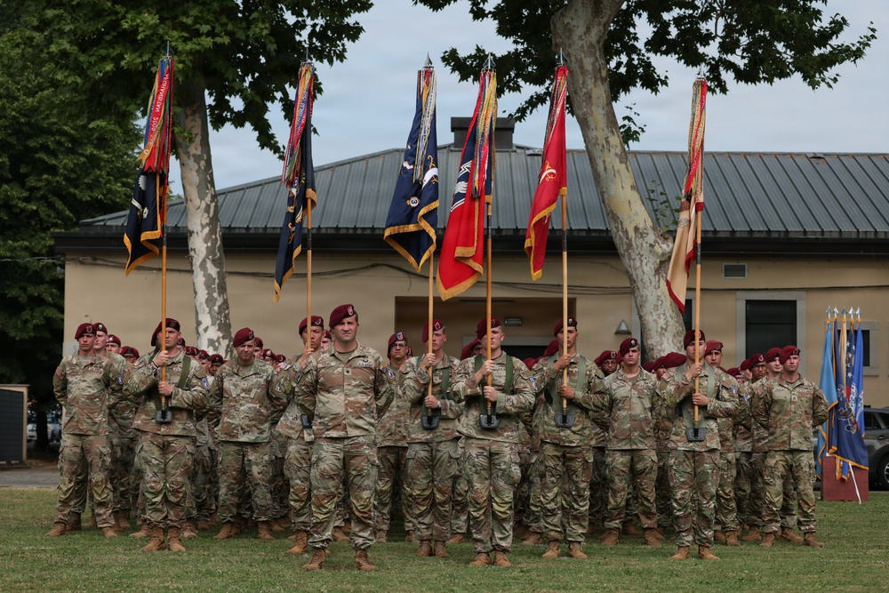 SETAF-AF conducts change of command ceremony