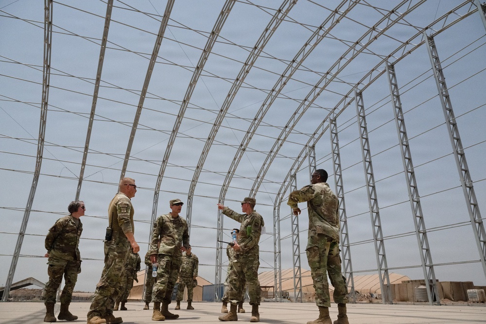 406th AEW Commander Visits Djibouti