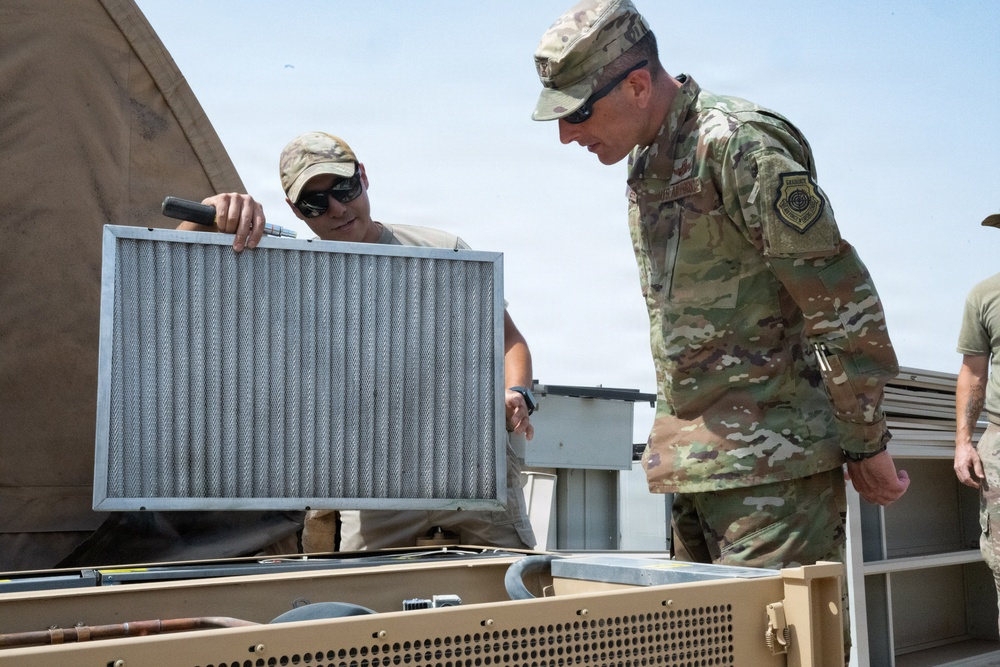 406th AEW Commander Visits Djibouti