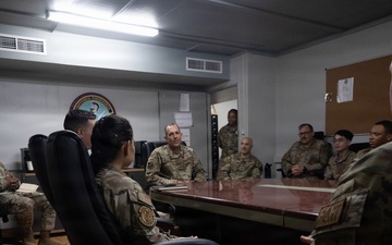 406th AEW Commander Visits Djibouti