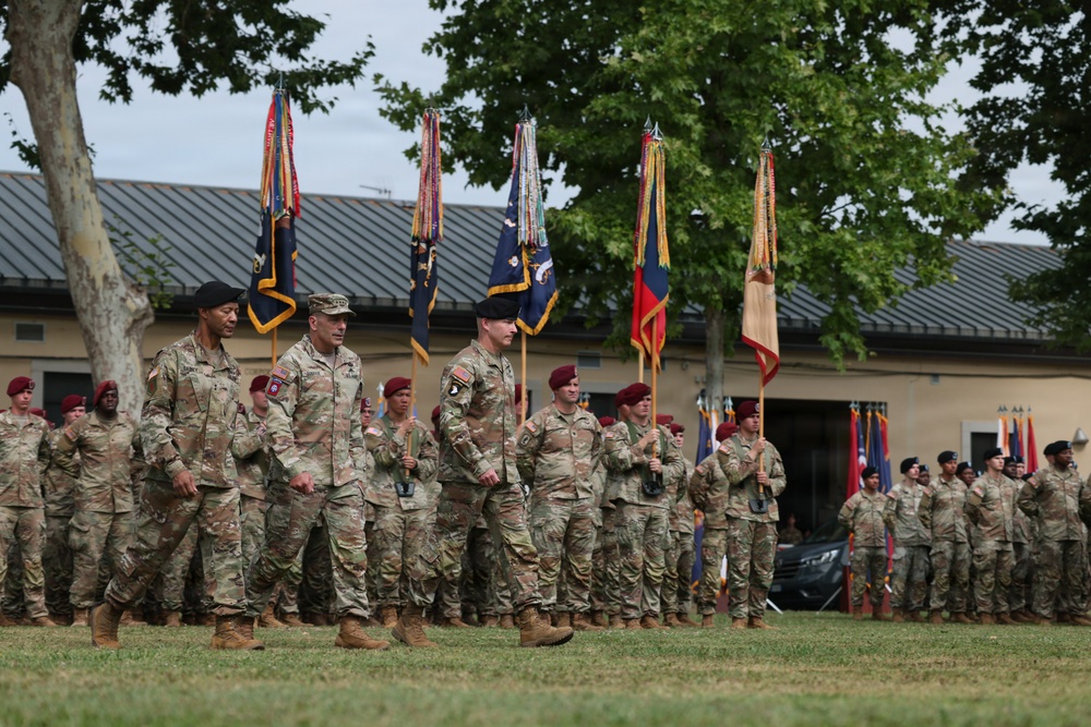 SETAF-AF conducts change of command ceremony