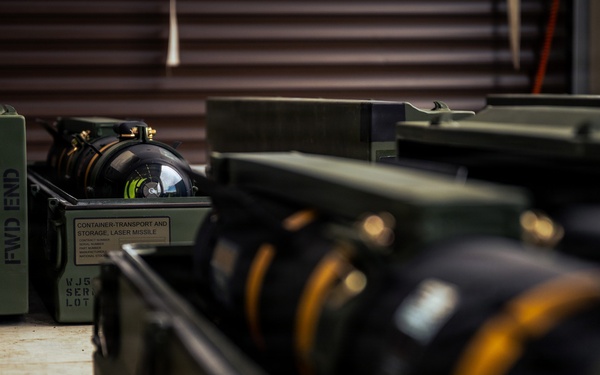 Ramstein munitions experts prepare guided missile stockpiles for shipment