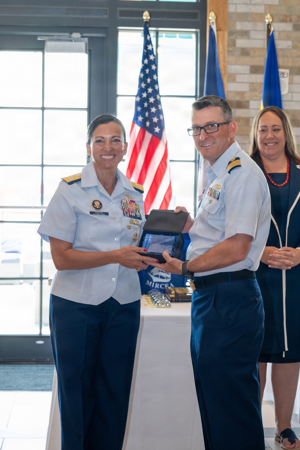 Coast Guard Atlantic Area senior leaders engage with international partners during Sail250 Virginia
