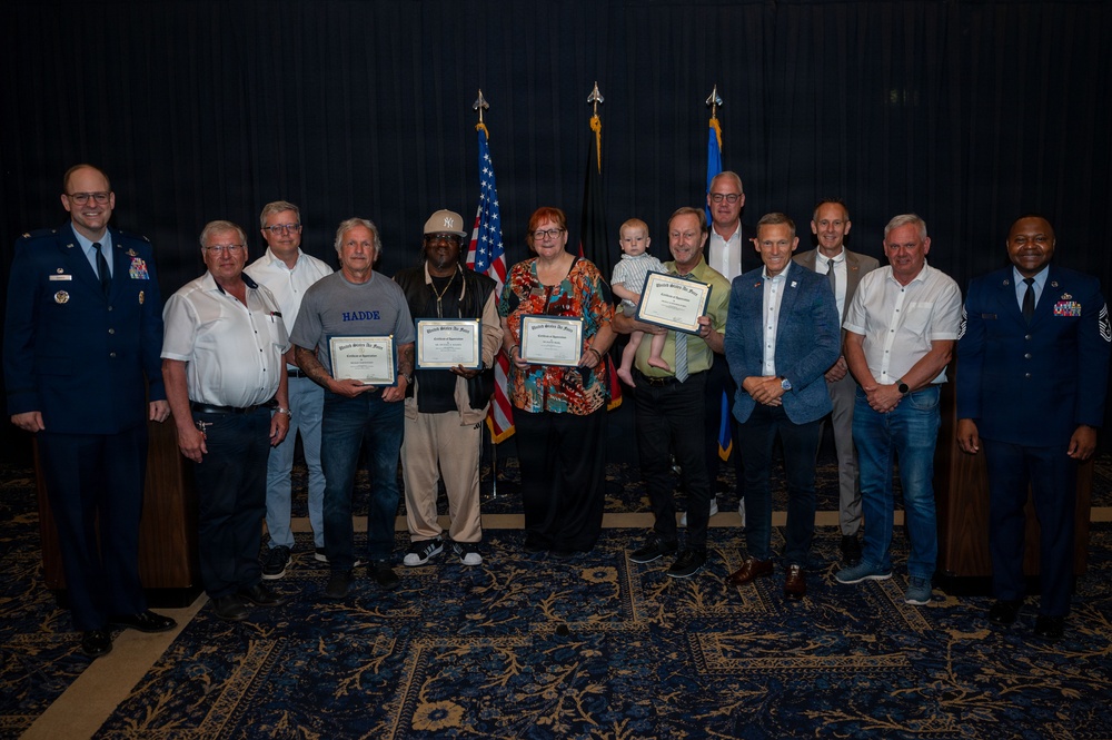 Ramstein recognizes decades of dedication at length of service ceremony
