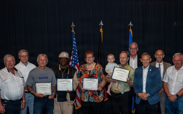 Ramstein recognizes decades of dedication at length of service ceremony