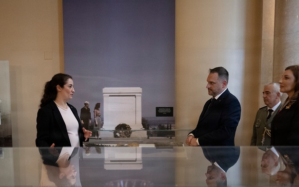 Republic of Albania Minister of Defense Ermal Nufi Visits ANC