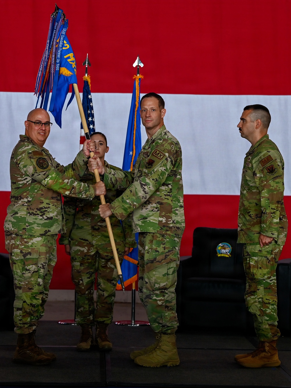 552nd AMXS welcomes new commander during change of command