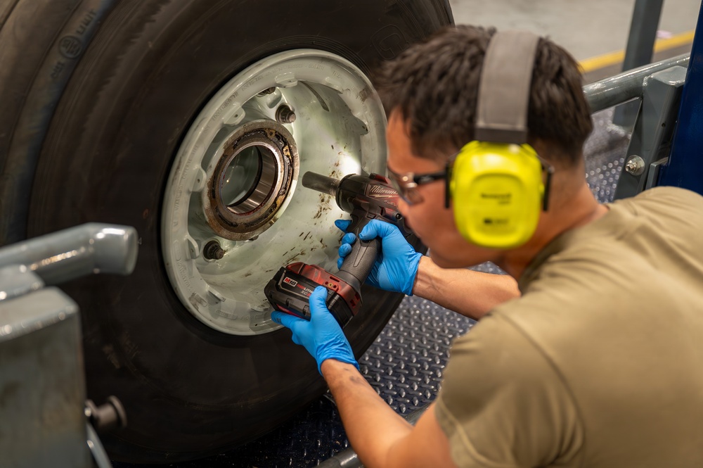 Joint Base Charleston Airmen repair 46% of Air Force C-17 wheels during three-month surge