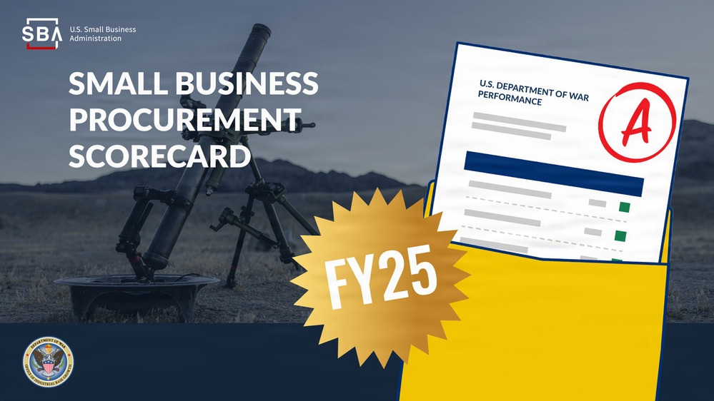 SBA FY25 Small Business Procurement Scorecard