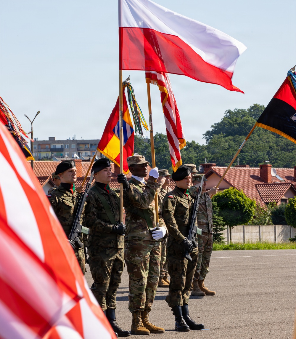 V Corps oversees transfer of authority for 1st Infantry Division and 3rd Infantry Division in Poland