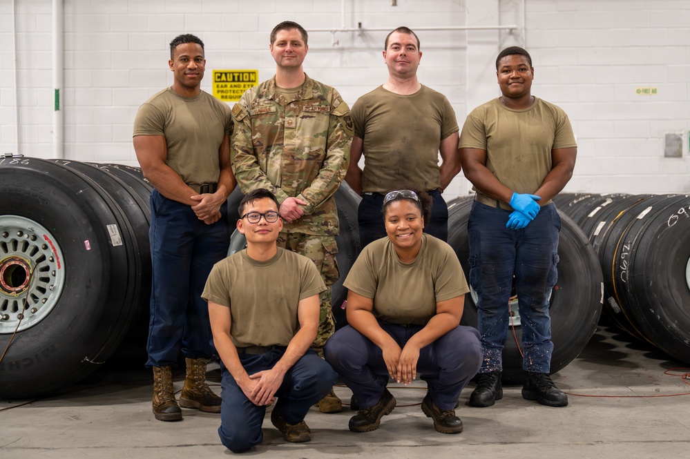 Joint Base Charleston Airmen repair 46% of Air Force C-17 wheels during three-month surge