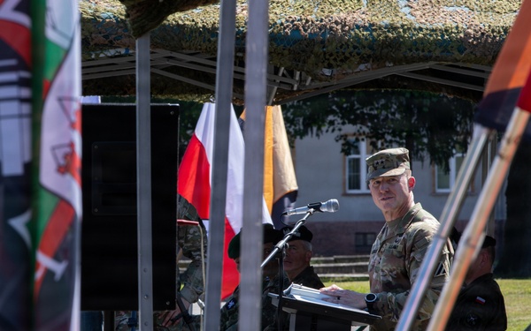 V Corps oversees transfer of authority for 1st Infantry Division and 3rd Infantry Division in Poland