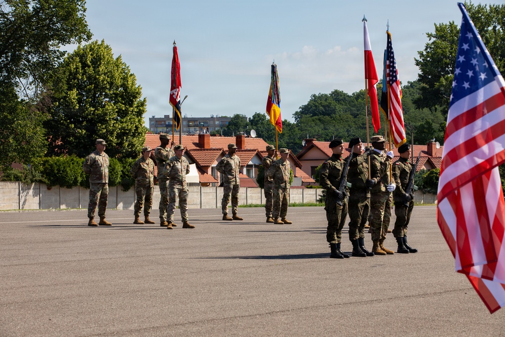 V Corps oversees transfer of authority for 1st Infantry Division and 3rd Infantry Division in Poland