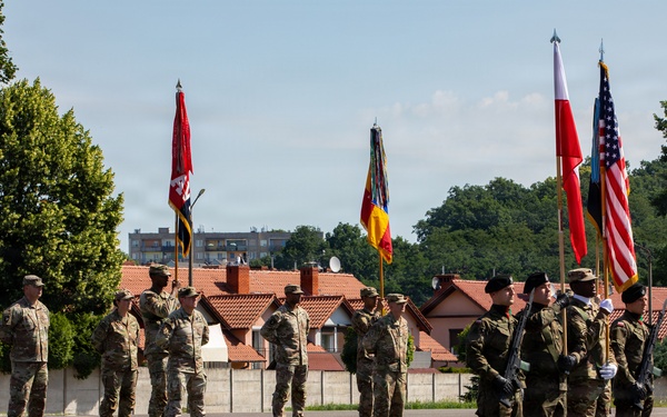 V Corps oversees transfer of authority for 1st Infantry Division and 3rd Infantry Division in Poland