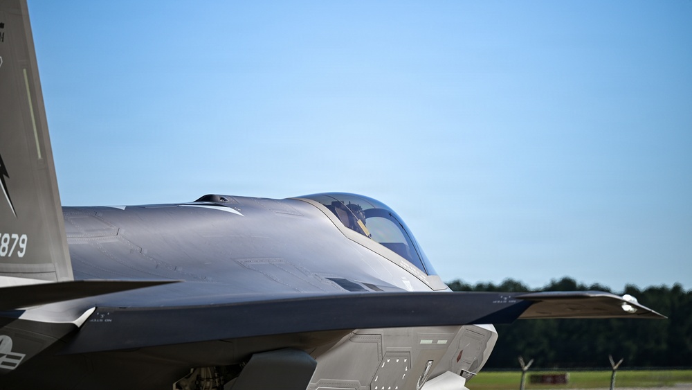 125th Fighter Wing crew chiefs prepare F-35A Lightning II aircraft for flight operations