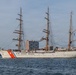 US Coast Guard Cutter Barque Eagle departs Sail250 Virginia
