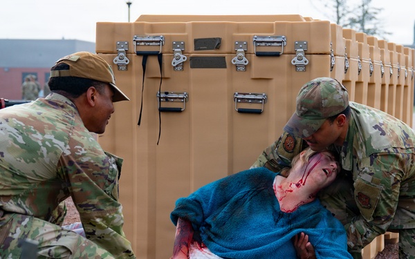 90th Medical Group conduct mass casualty exercise