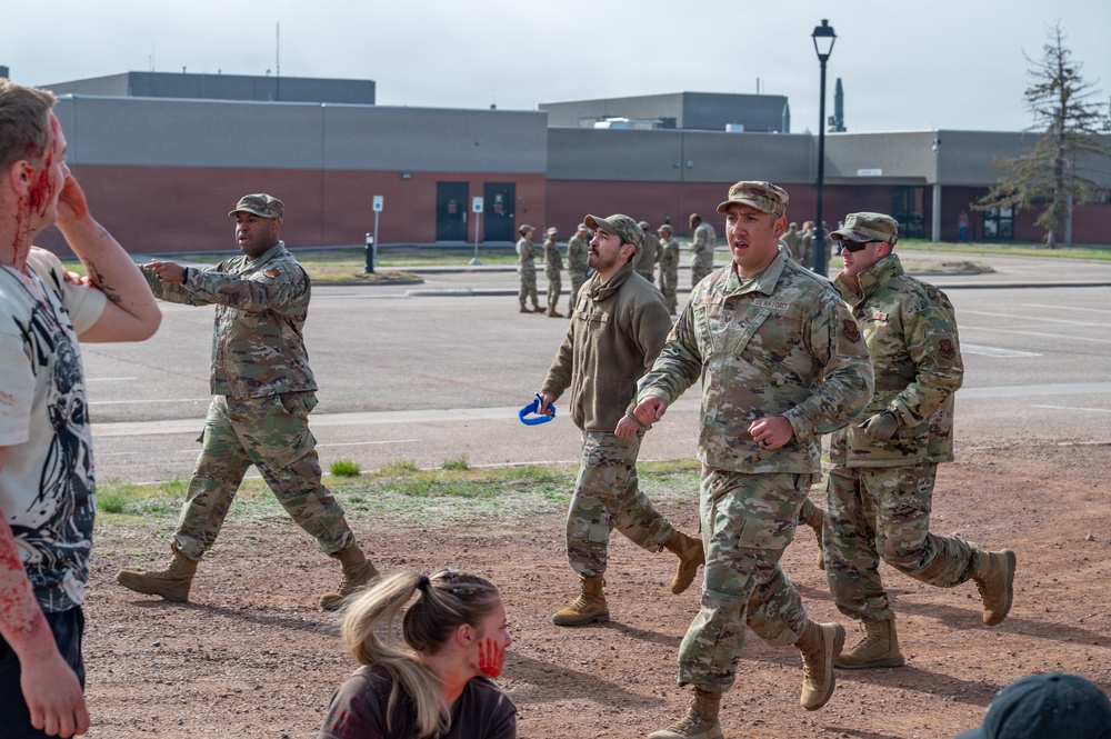 90th Medical Group conduct mass casualty exercise