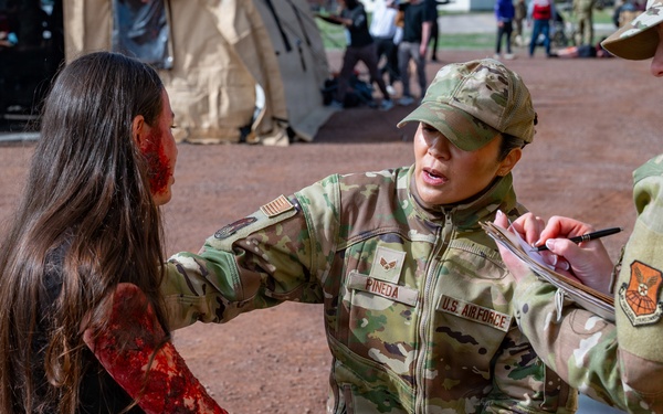 90th Medical Group conduct mass casualty exercise