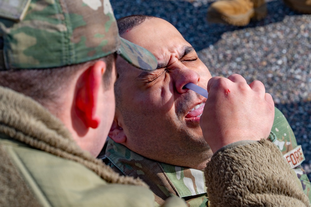 90th Medical Group conduct mass casualty exercise
