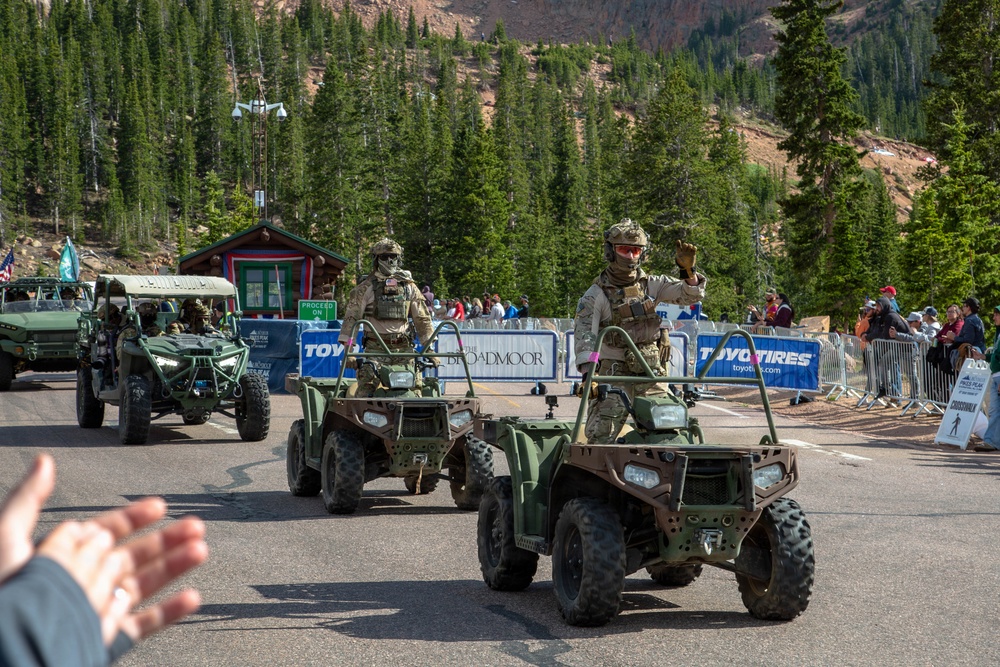 10th Special Forces Group (Airborne) Competes in the Pikes Peak International Hill Climb