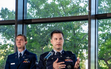 98th Space Range Squadron holds change of command ceremony