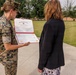 Marine Corps Marathon Office Award Ceremony for Angela Anderson