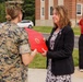 Marine Corps Marathon Office Award Ceremony for Angela Anderson