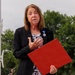 Marine Corps Marathon Office Award Ceremony for Angela Anderson
