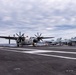 C-2A Greyhound from "Rawhides" Conducts Last Arrested Landing From an Aircraft Carrier
