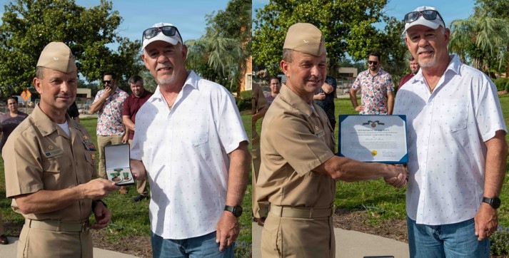 Four NSWC Panama City Division employees awarded for accelerating LCAC fleet readiness