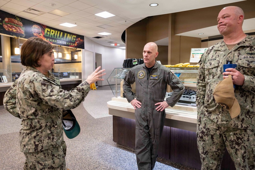 CNRSE Tours Campus Style Dining Pilot Program at NCBC Gulfport