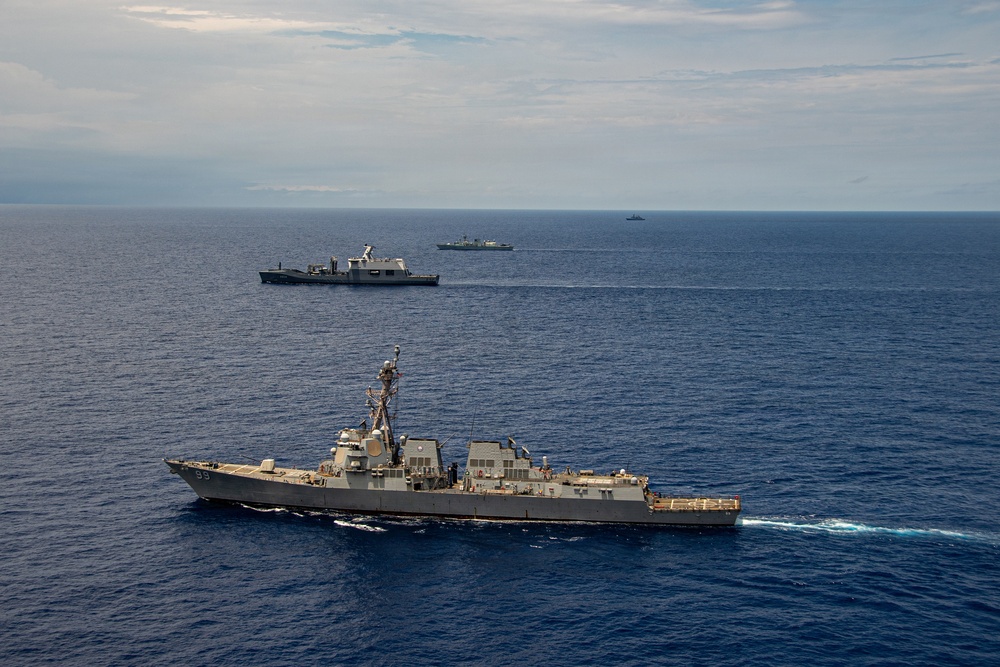 Nimitz Participates in 13 Fleet Exercise wtih 13 Partner and Allied Nations