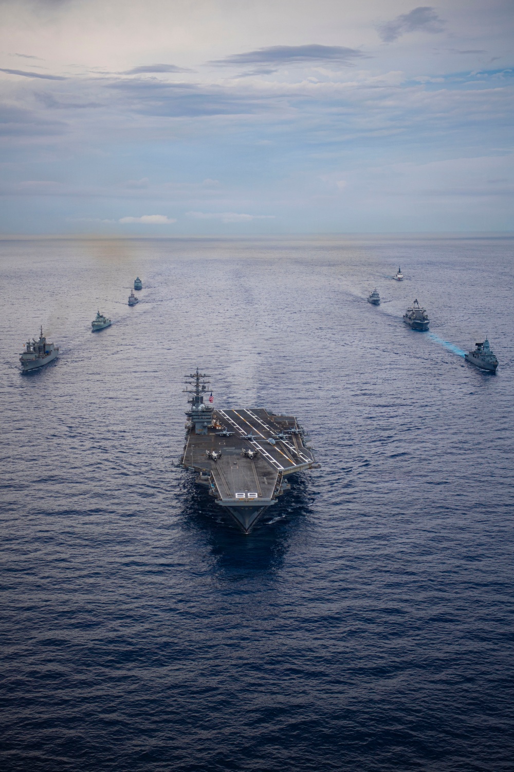 Nimitz Participates in 13 Fleet Exercise with 13 Partner and Allied Nations