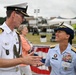 Coast Guard Cutter Eagle leads Sail250 Virginia Parade of Sail