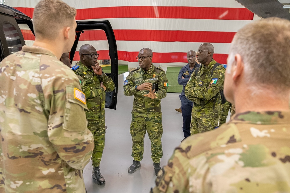 Pennsylvania National Guard Hosts Côte d’Ivoire Armed Forces at Fort Indiantown Gap to Operationalize State Partnership