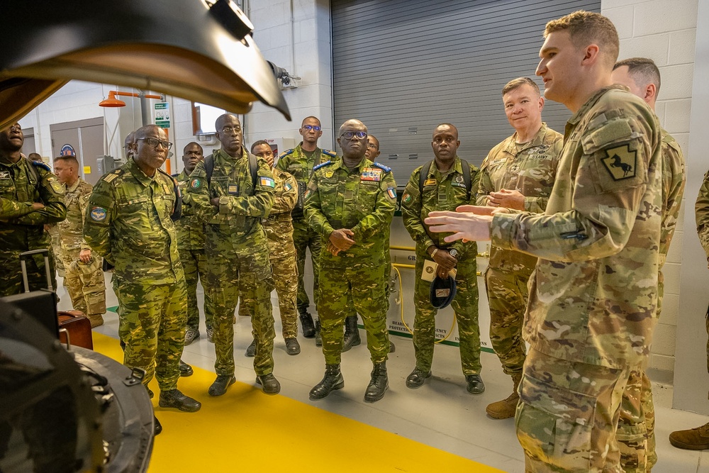 Pennsylvania National Guard Hosts Côte d’Ivoire Armed Forces at Fort Indiantown Gap to Operationalize State Partnership