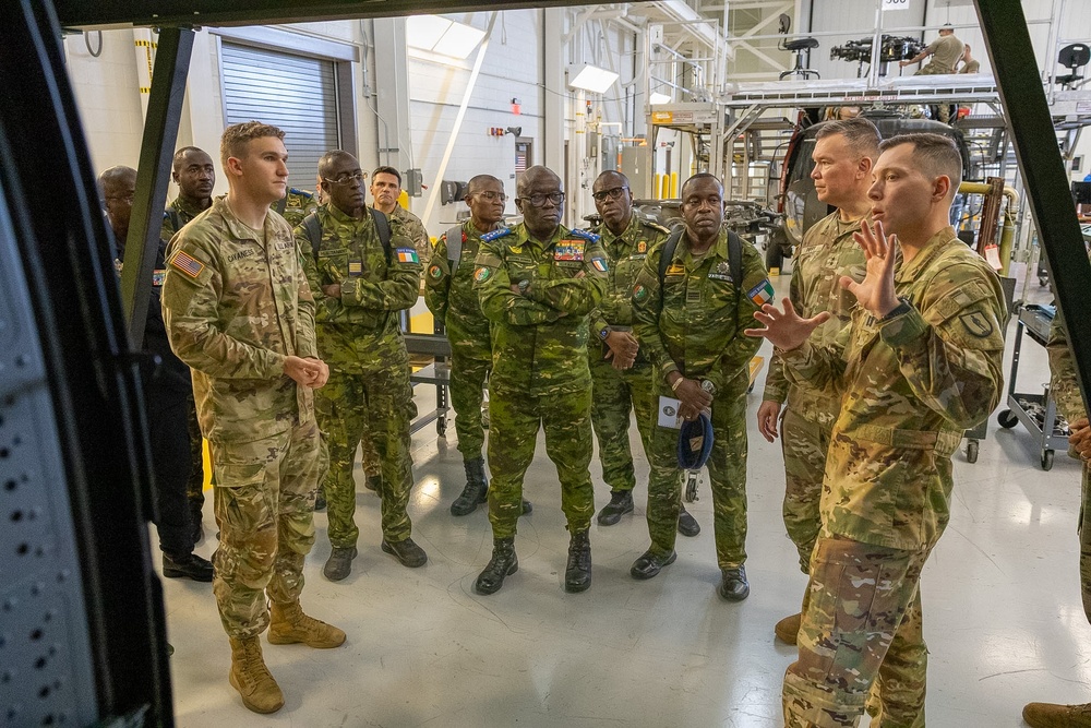 Pennsylvania National Guard Hosts Côte d’Ivoire Armed Forces at Fort Indiantown Gap to Operationalize State Partnership