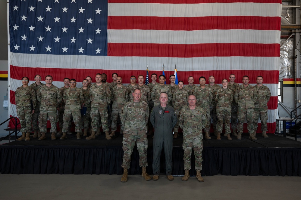 419th Fighter Wing welcomes newest enlisted leaders during induction ceremony